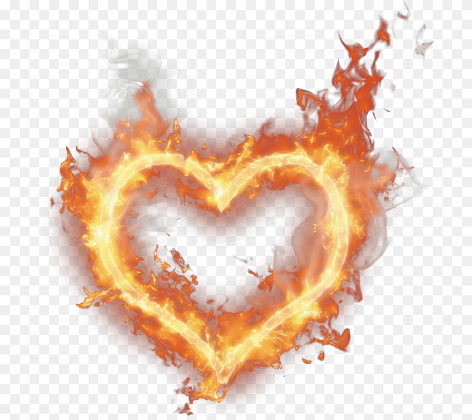 Heart Corazon Fire Fuego Love Amor Lust Lujuria Fire Heart, Bonfire, Flame, Light Free Png