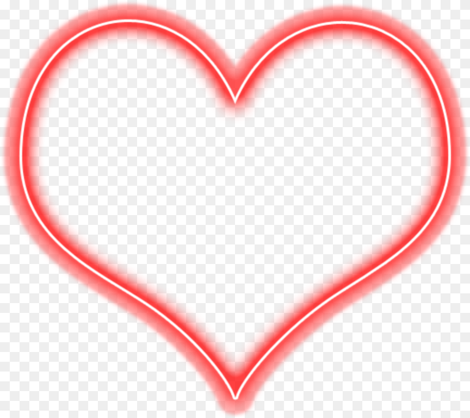 Heart Corazon Neon Amor Corazon Vector Neon, Light, Food, Ketchup Free Png Download