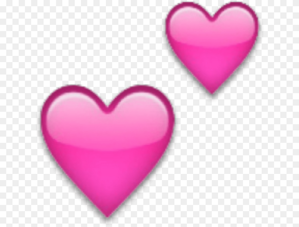 Heart Corazon Overlay Sticker 2 Pink Hearts Emoji Free Png