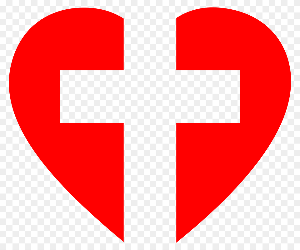 Heart Cross Clipart Free Png