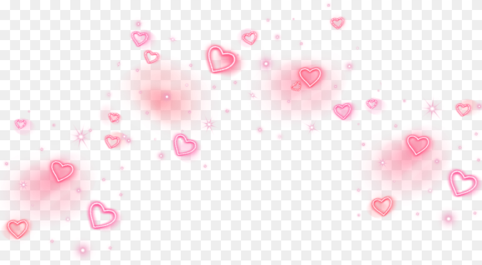 Heart Crown Heartcrown Tumblr Aesthetic Pinkaesthetic Aesthetic Transparent Heart Crown, Flower, Petal, Plant, Balloon Free Png