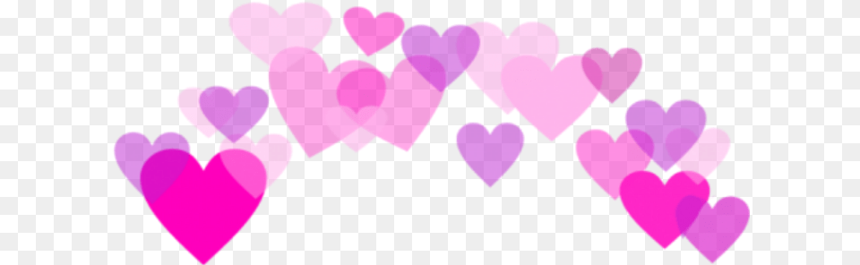 Heart Crown Marinette Edited Hearts, Purple Free Transparent Png