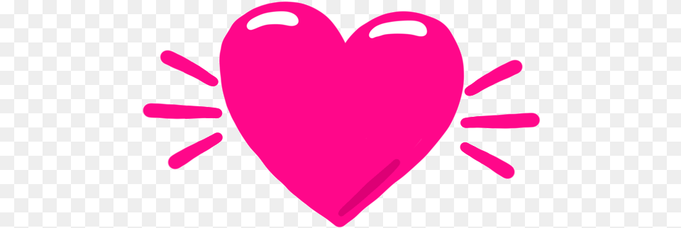 Heart Doodle Gif Transparent, Balloon Png Image