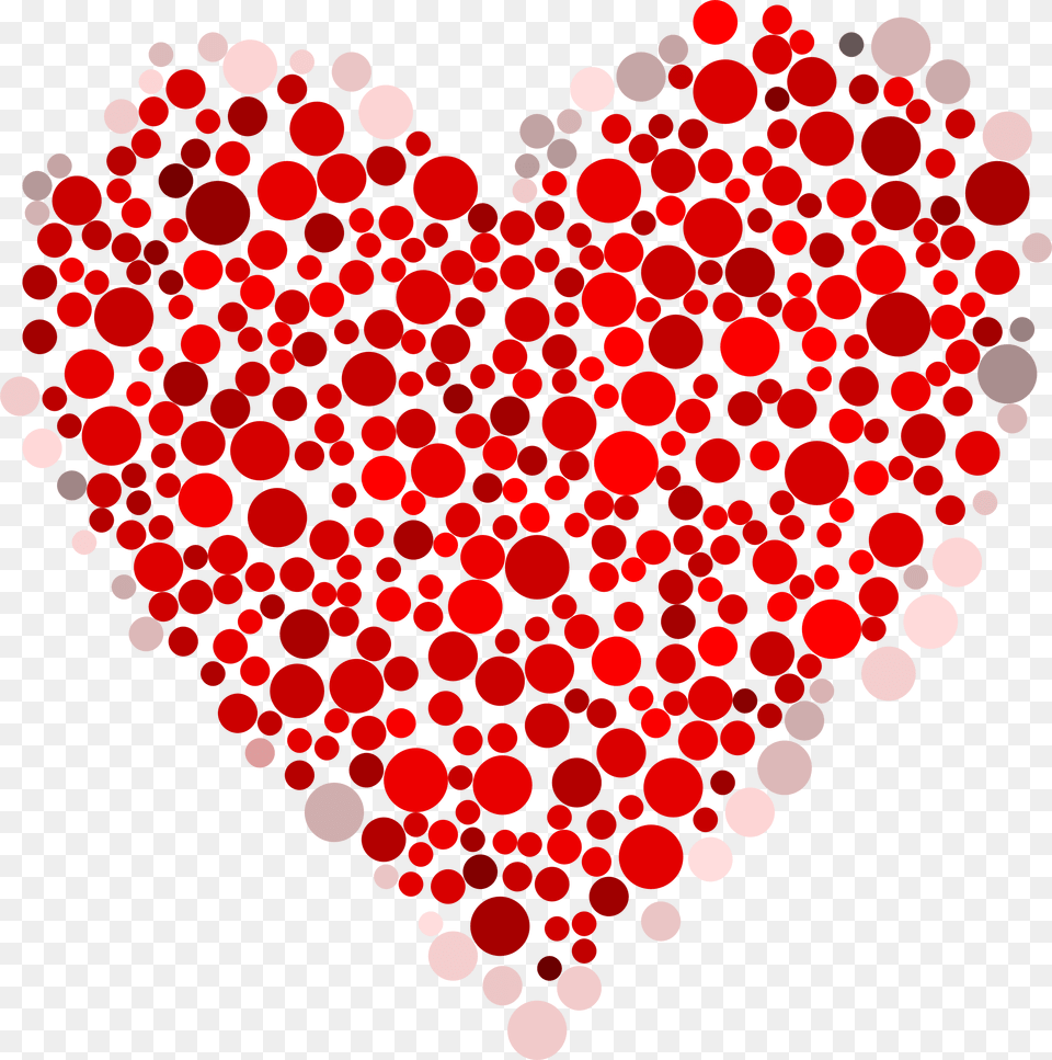 Heart Dots Clip Arts Clip Art Valentines Day Free Png