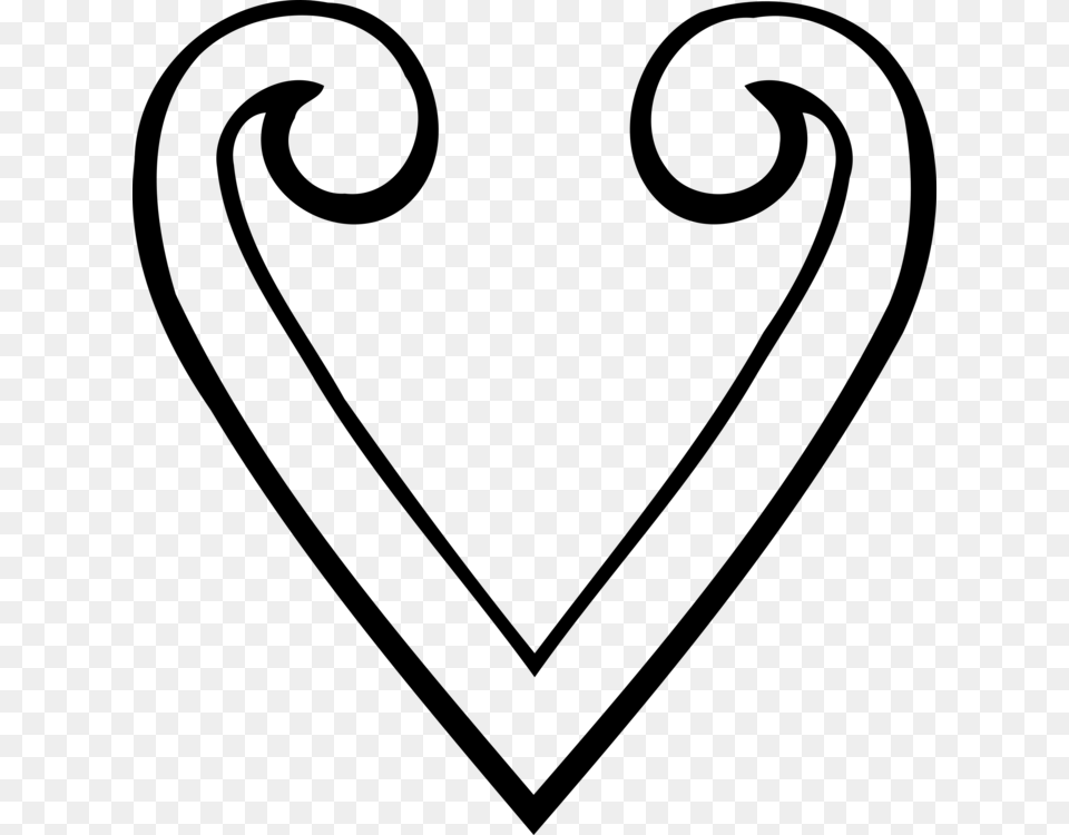 Heart Drawing Computer Icons Valentines Day, Gray Free Png