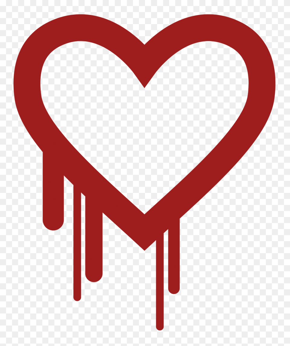 Heart Dripping Paint Heartbleed Logo Free Transparent Png