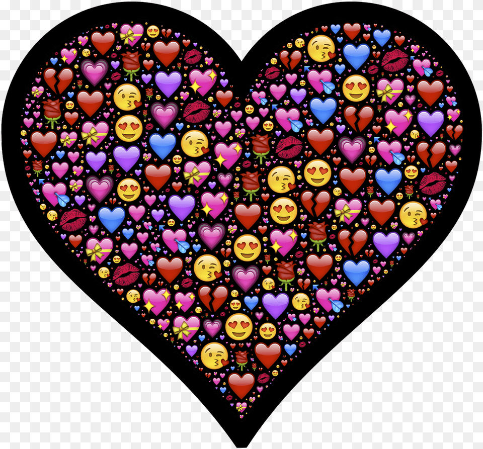 Heart Emoji Affection Free On Pixabay Bir Sr Kalp Emojisi, Pattern, Art Png