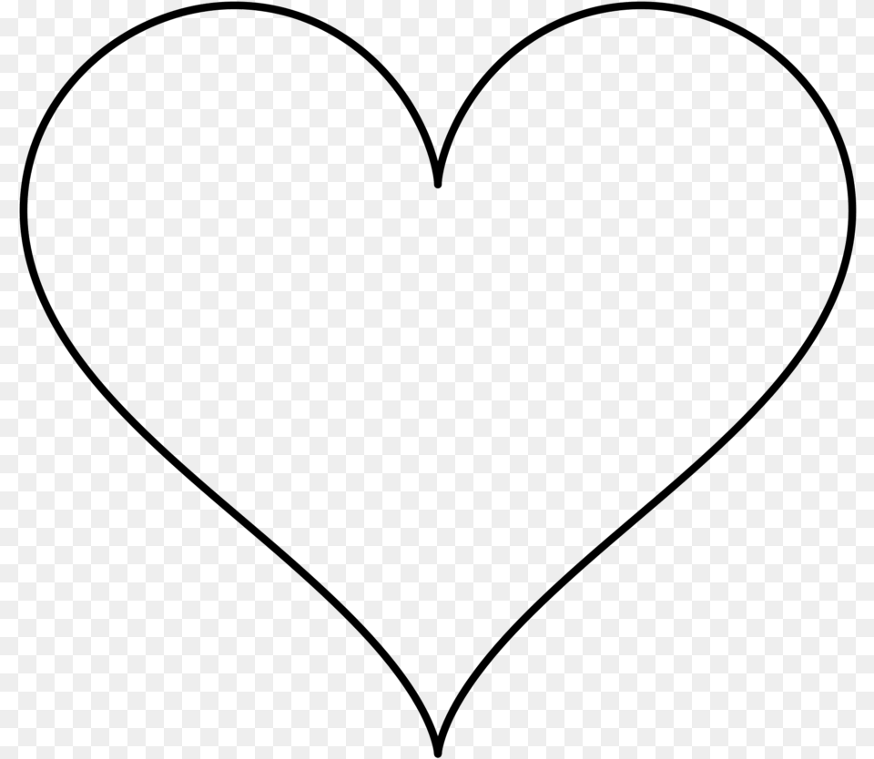 Heart Emoji Black And White Copy And Paste The Emoji S, Bow, Weapon Free Png
