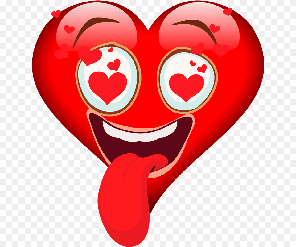 Heart Emoji Clipart Download Creazilla Red Png Image