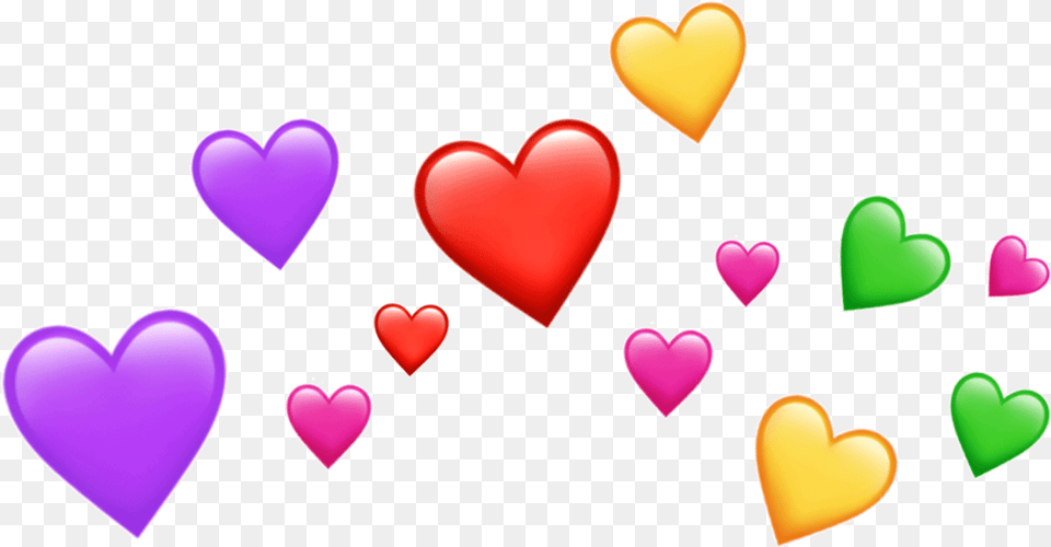 Heart Emoji Crown Gif Free Png Download