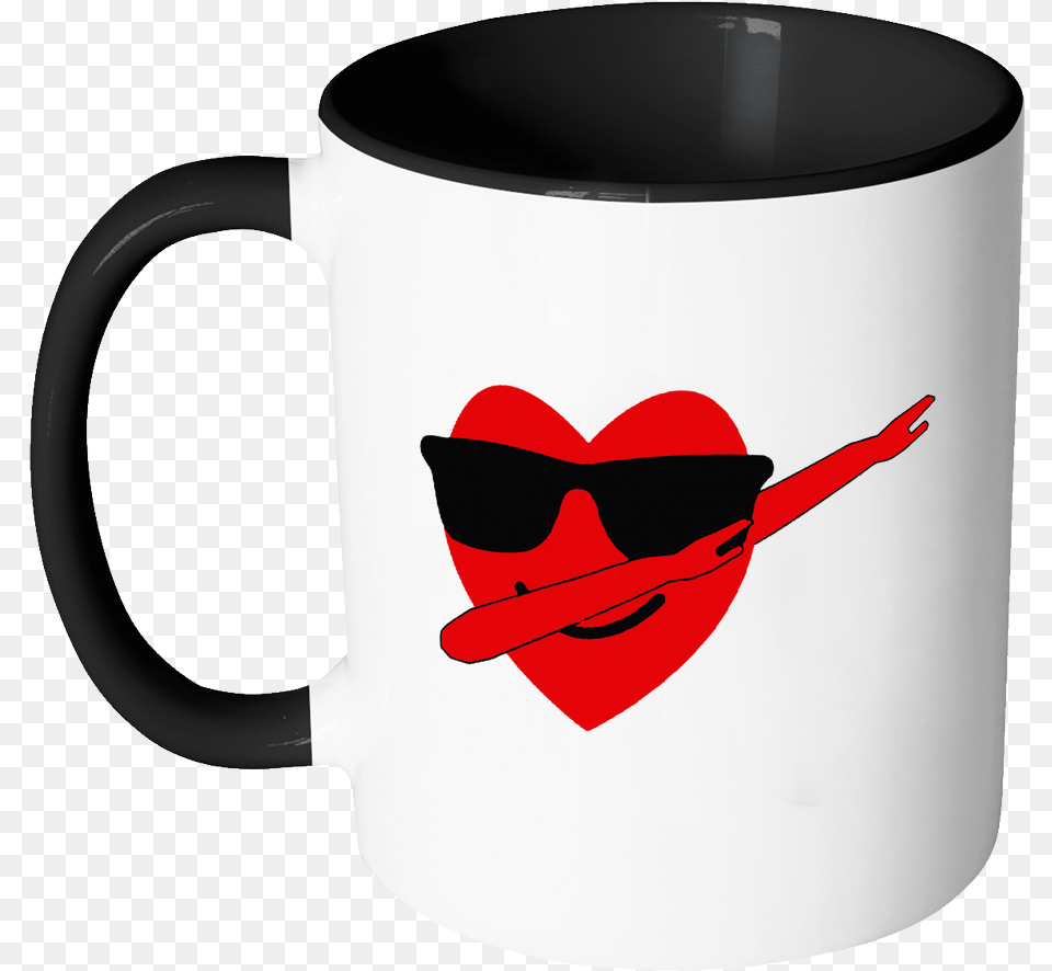 Heart Emoji Dabbing For Valentine S Day Mugs Accent Im A Cunt Mug, Cup, Person, Female, Woman Png