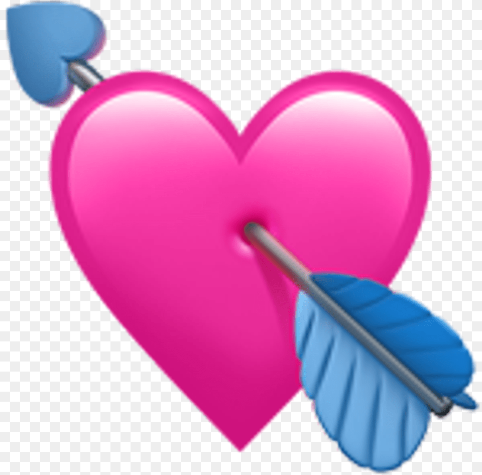 Heart Emoji Iphone Emojiip Pink Sticker Tumblr, Balloon Png Image