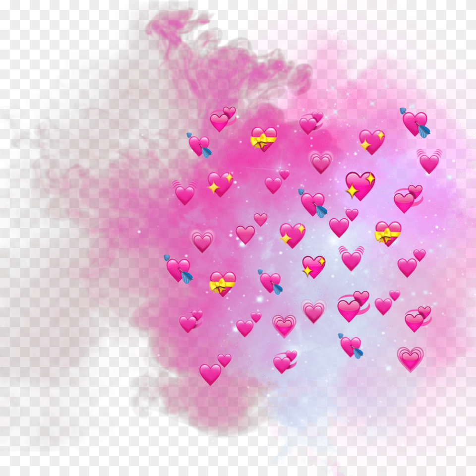 Heart Emoji Meme Transparent, Crystal, Mineral Png