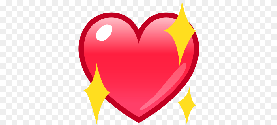 Heart Emoji Sparkle 6 Sparkle Emoji Heart, Balloon, Person Free Png Download