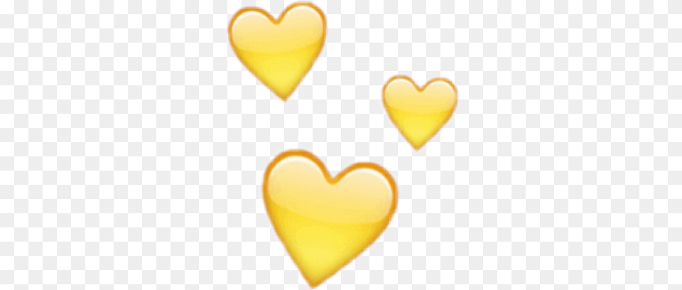 Heart Emoji Stickers Sticker Cute Yellow Heart, Smoke Pipe Free Transparent Png