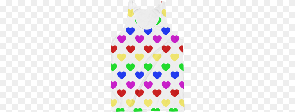 Heart Emoji Tank Top, Clothing, Pattern, Undershirt, Tank Top Png Image