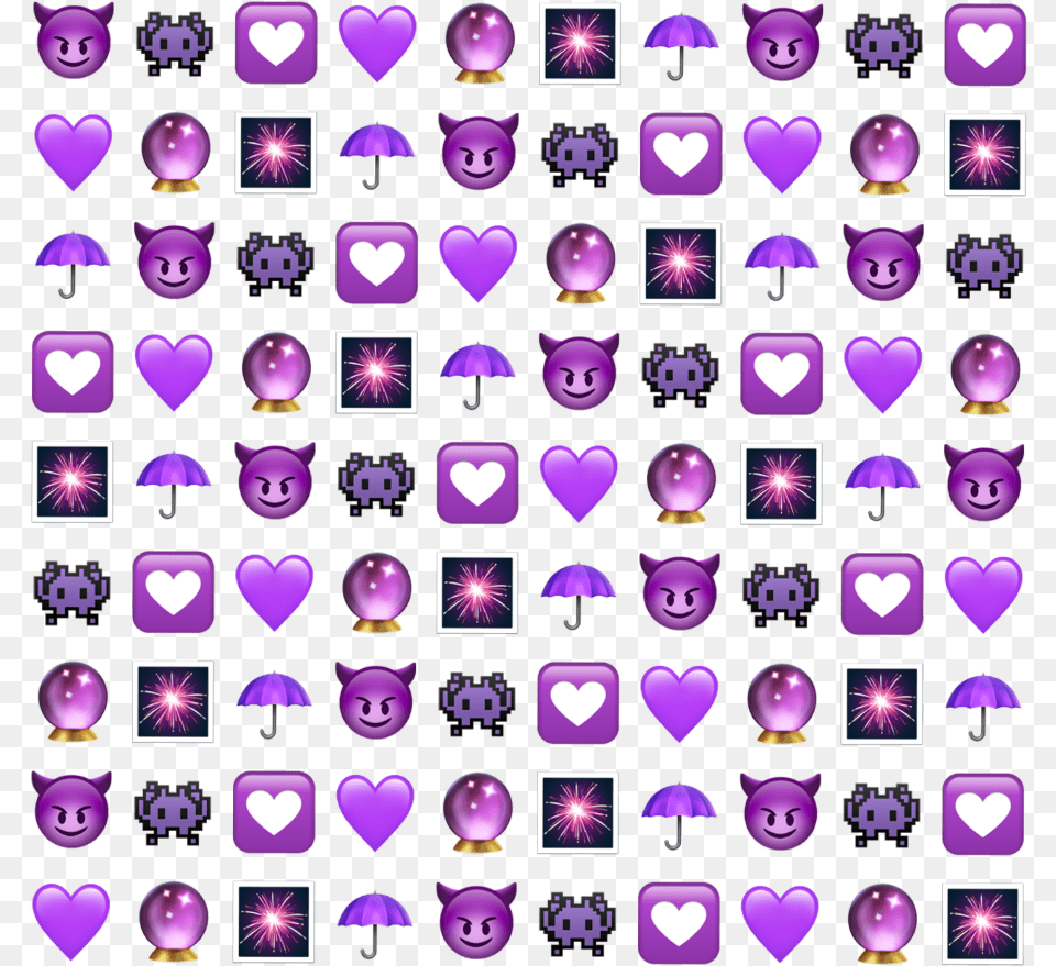 Heart Emojis Heartemoji Meme Purple Heartmeme, Art, Collage, Pattern, Accessories Free Png Download