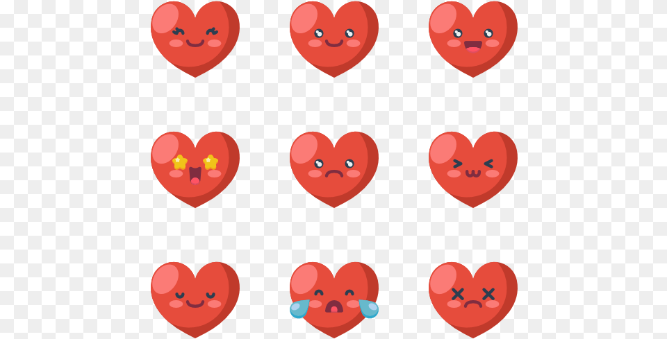 Heart Emoticons Clipart Vector Dates Free Transparent Png