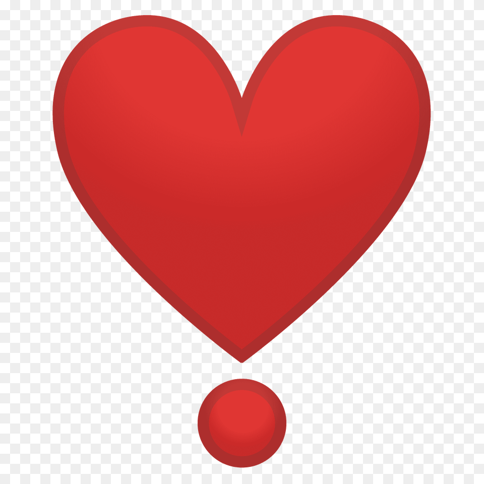 Heart Exclamation Emoji Clipart, Balloon Free Png