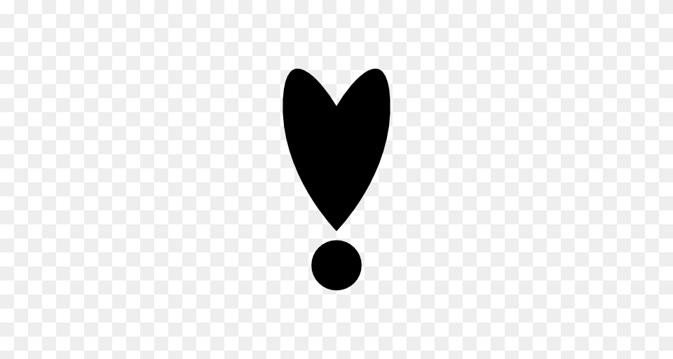 Heart Exclamation Point Image Royalty Stock Images, Stencil, Silhouette Free Png