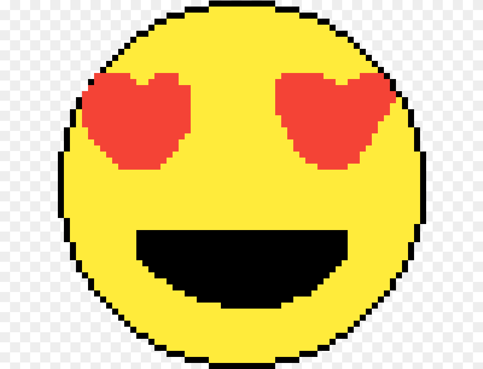 Heart Eye Emoji Spreadsheet Pixel Art Emoji, Logo Free Png Download