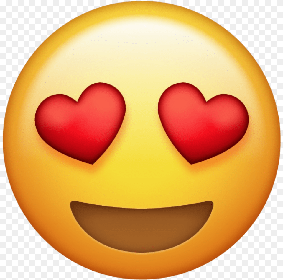 Heart Eyes Emoji 2 Emoji Heart Eyes, Disk Free Png