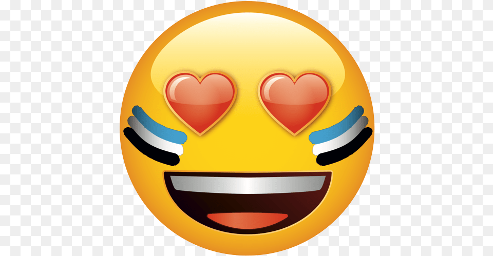 Heart Eyes Emoji, Logo, Balloon, Disk Png