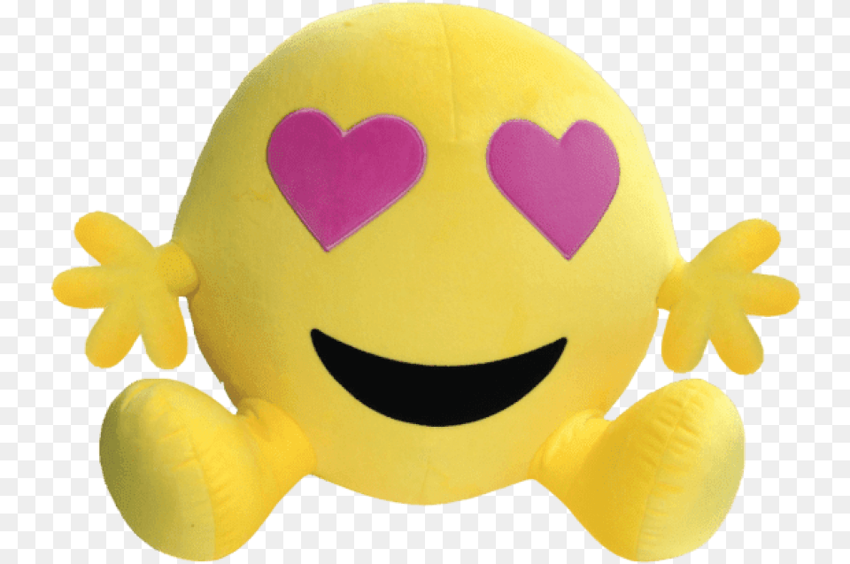 Heart Eyes Emoji Bestie Stuffed Toy, Plush Free Png Download
