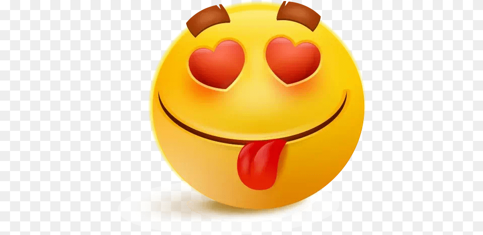 Heart Eyes Emoji Clipart Mart Whatsapp Heart Smile Emoji Free Png Download