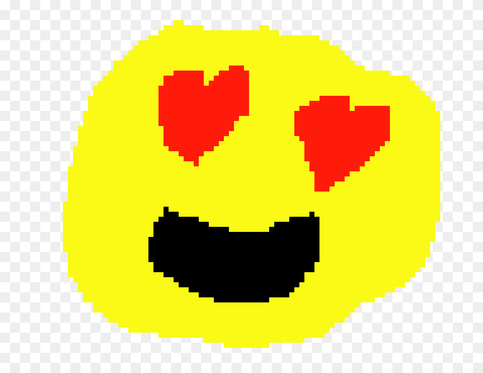 Heart Eyes Emoji Heart Eyes Emoji Pixel Art Clipart Full Emoji Pixel Art, Logo Free Transparent Png