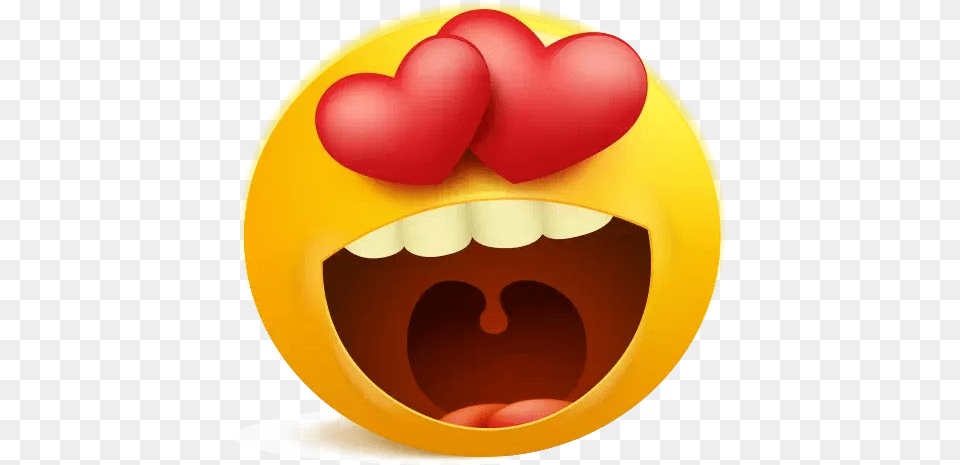 Heart Eyes Emoji Heart For Whatsapp Png
