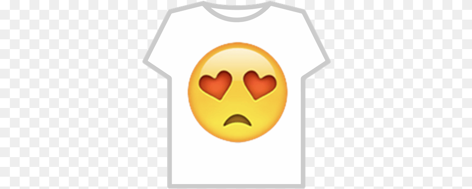 Heart Eyes Emoji Sad Face Rip He Gets On My Nerves, Clothing, T-shirt, Logo, Symbol Png