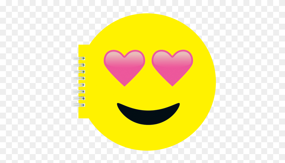Heart Eyes Emoji Scented Notebook High Resolution Loved Emoji, Logo Free Png