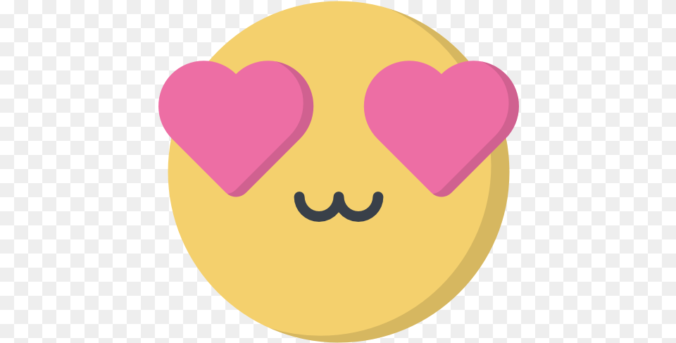 Heart Eyes Love And Romance Icons Heart Eyes Icon Png