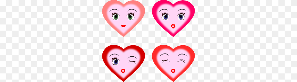 Heart Faces Clip Art, Baby, Face, Head, Person Free Transparent Png