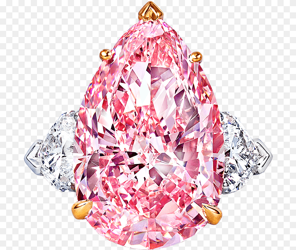 Heart Fancy Shaped Engagement Ring, Accessories, Crystal, Diamond, Gemstone Png Image