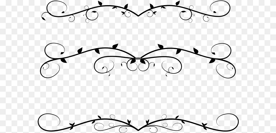 Heart Flourish Clipart Royalty Free Library Line Clip Art Banner Line Png