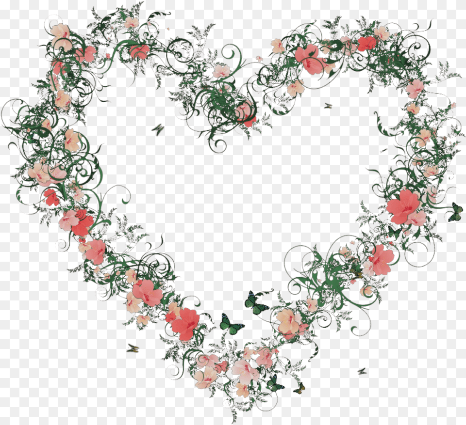 Heart Flower, Art, Floral Design, Graphics, Pattern Free Transparent Png