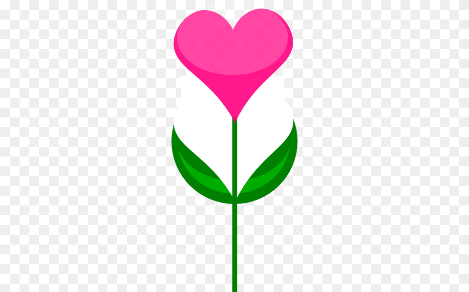 Heart Flower Clip Art, Leaf, Petal, Plant Free Png Download