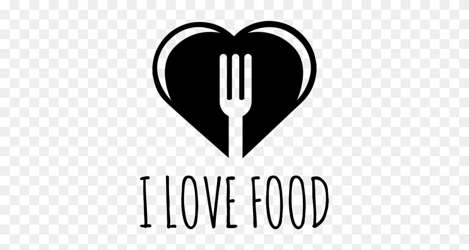 Heart For Love Food, Cutlery, Fork, Weapon Png Image