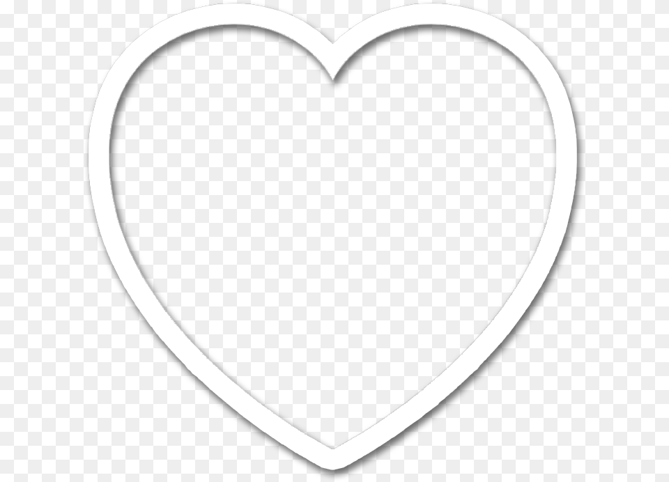 Heart Frame Borderftestickers Serdce Ramka Heart, Stencil Png Image