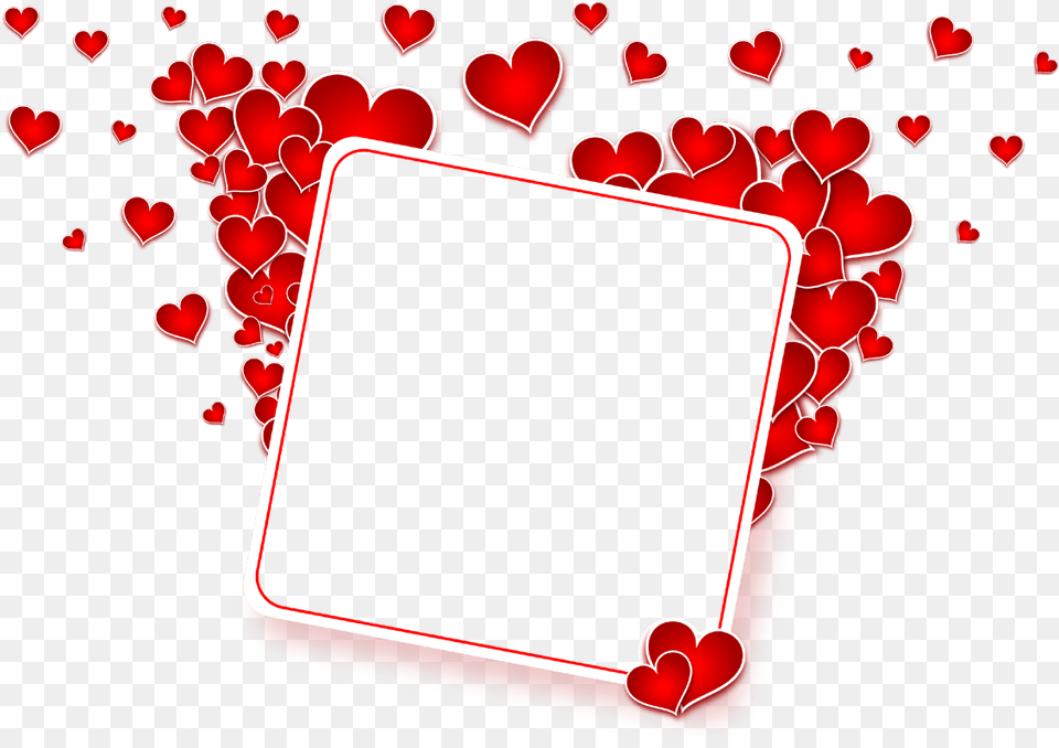 Heart Frame Hd Love Transparent Photo Frame, Computer, Electronics, Dynamite, Weapon Png Image