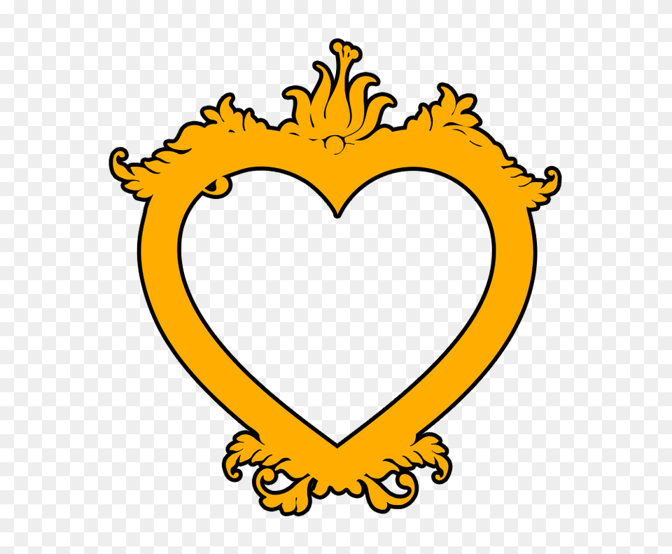 Heart Frame Heart, Cross, Symbol, Logo Free Png Download
