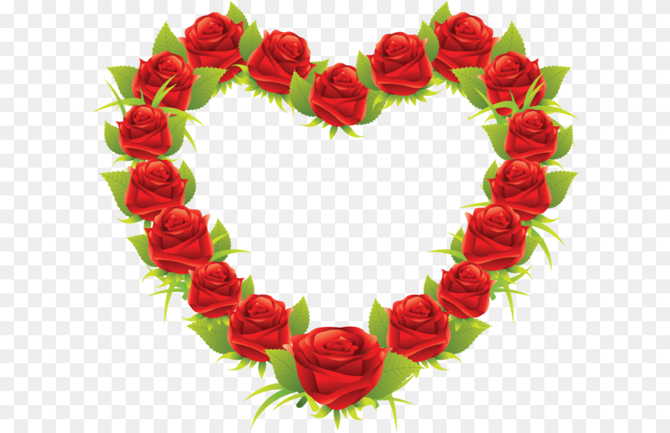 Heart Frame Picture Day Frame, Flower, Plant, Rose, Pattern Png Image