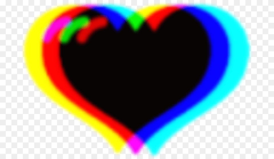 Heart Glitch Black Tumblr Beautiful Heart, Light, Balloon, Disk, Aircraft Png