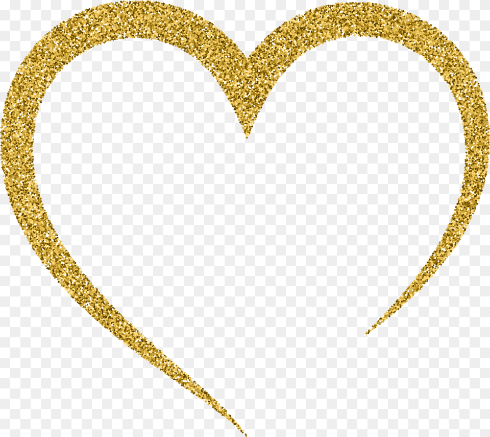 Heart Gold Png Image