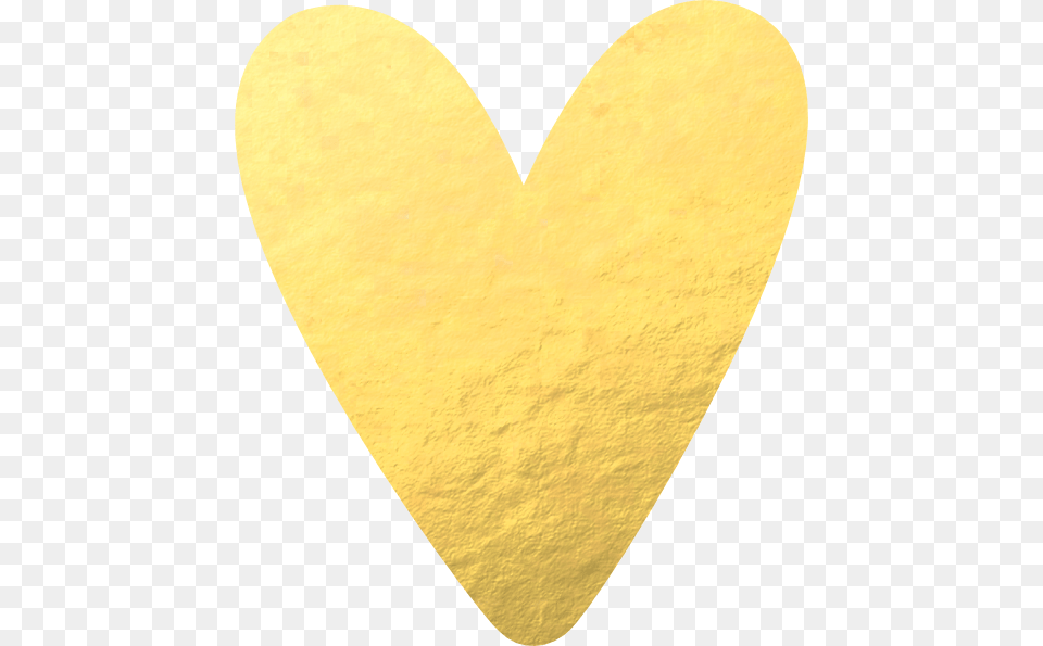 Heart Gold Foil Gold Foil Heart, Person Free Png Download