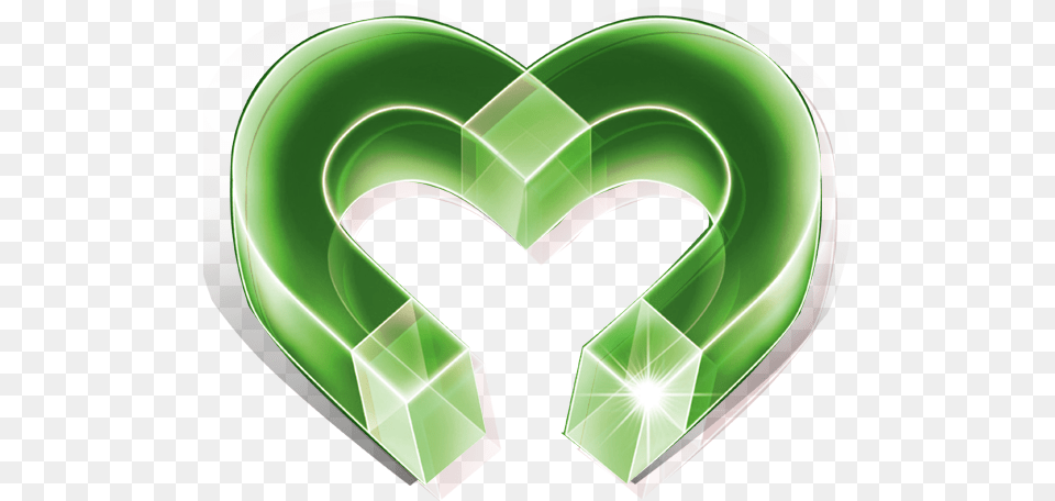 Heart Green Euclidean Vector Computer Heart, Symbol, Accessories, Gemstone, Jade Free Png