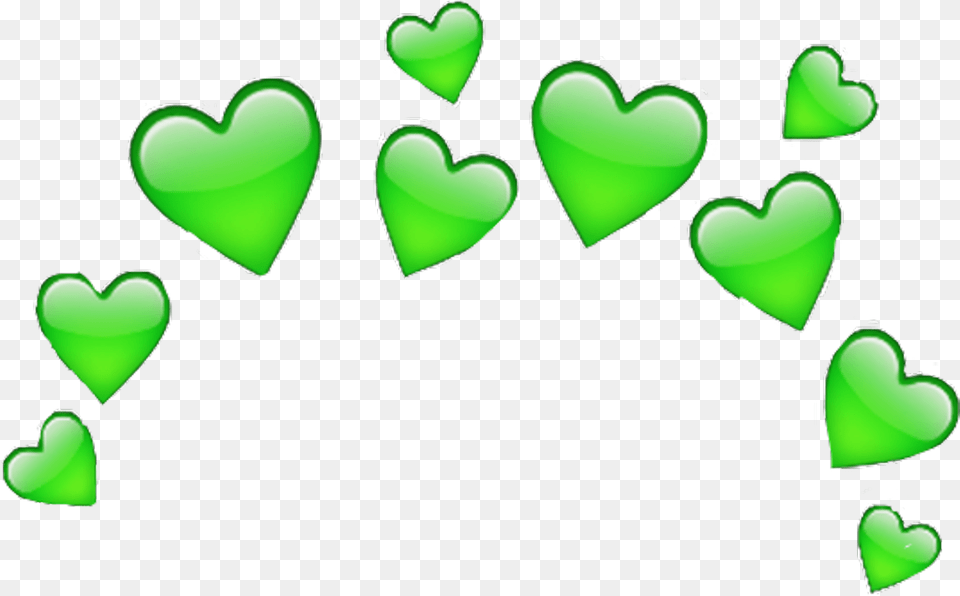 Heart Green Greenheart Freetoedit Purple Heart Crown Transparent, Symbol, Accessories, Gemstone, Jewelry Png