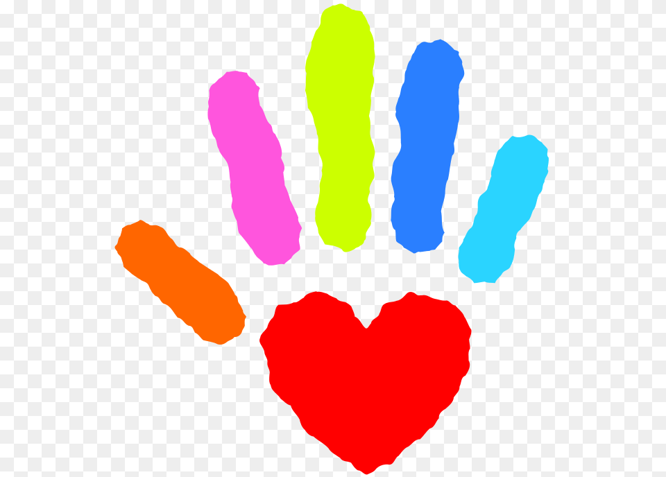Heart Hand Nevit Fractalized, Person Png Image